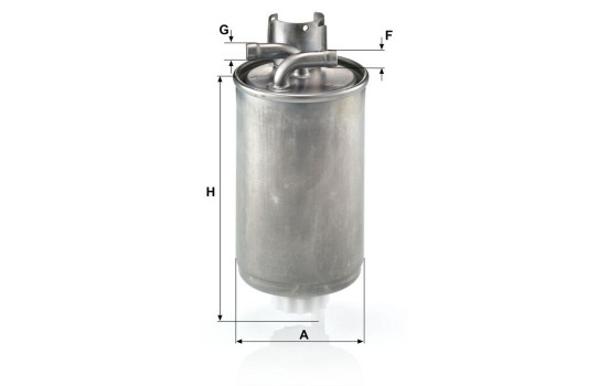 Filtro de combustible WK 829 Mann, Imagen 3