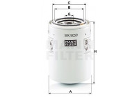 FILTRO DE COMBUSTIBLE WK 9059 Mann