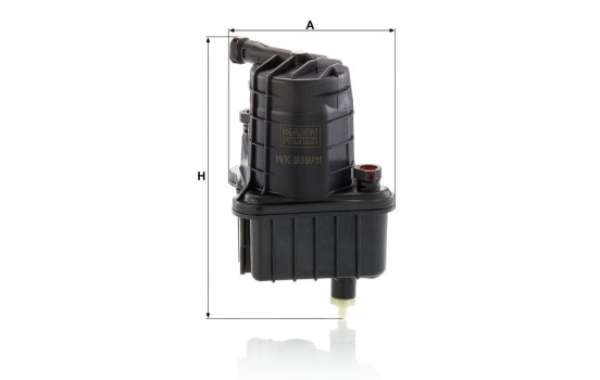 Filtro de combustible WK 939/11 x Mann, Imagen 3