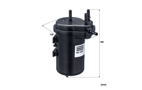 Filtro de combustible WK 939/7 Mann, Imagen 6