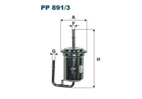 Filtro de combustible