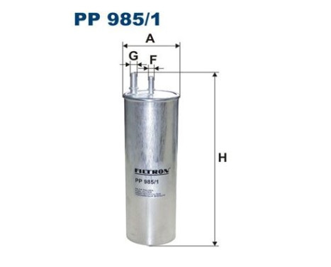 Filtro de combustible