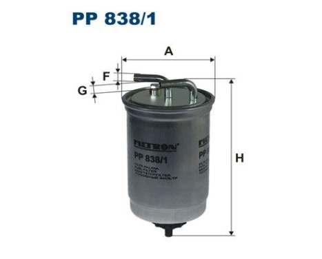Filtro de combustible