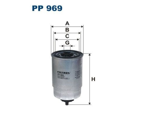 Filtro de combustible
