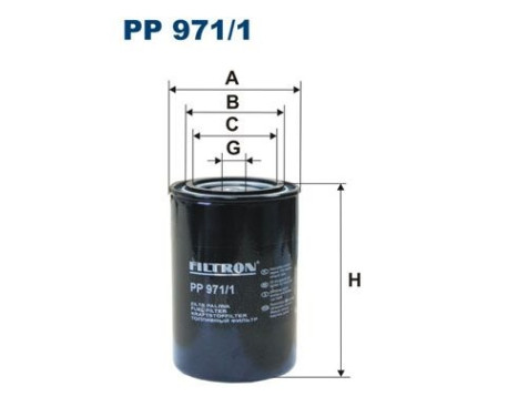Filtro de combustible