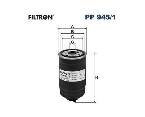 Filtro de combustible