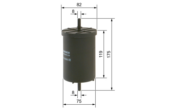 Bosch F5318 - Filtro de gasolina para coche, Imagen 2