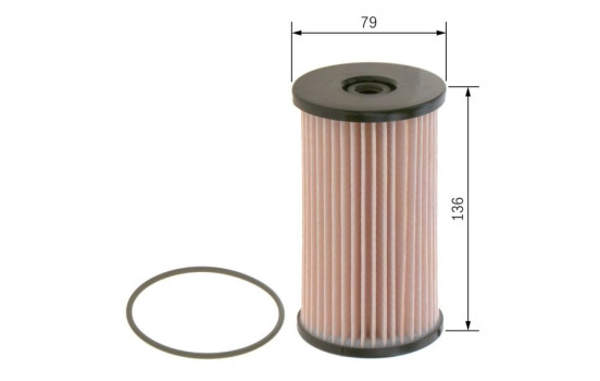 Bosch N0008 - Filtro diésel para coche, Imagen 9