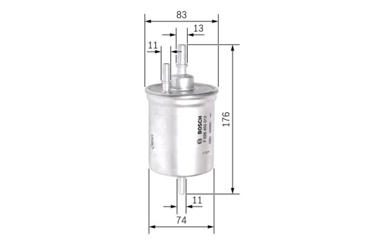Filtro de combustible F3012 Bosch, Imagen 7