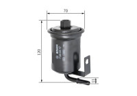 Filtro de combustible F3757 Bosch
