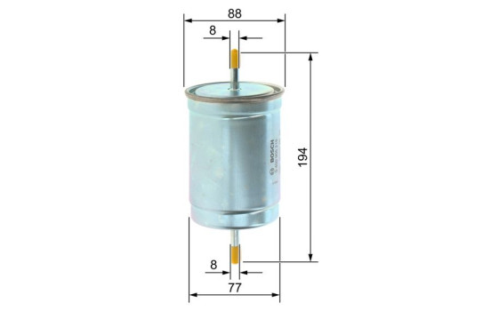 Filtro de combustible F5216 Bosch, Imagen 4