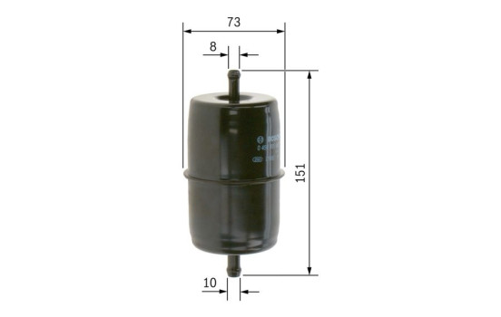 Filtro de combustible F5985 Bosch, Imagen 5