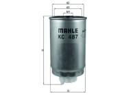 Filtro de combustible KC 487 Mahle
