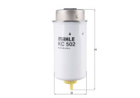 Filtro de combustible KC 502 Mahle