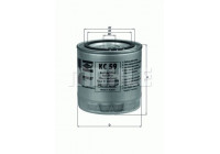 Filtro de combustible KC 59 Mahle