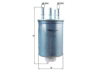 Filtro de combustible KL 1044 Mahle
