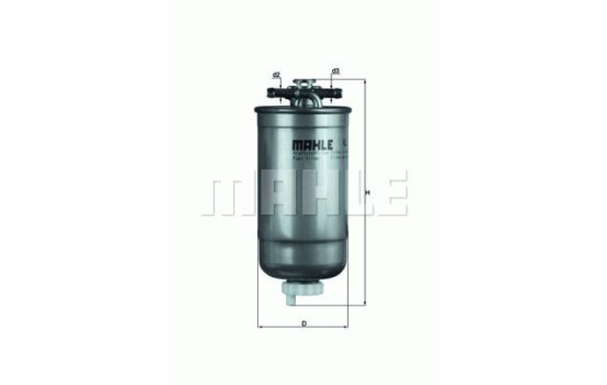 Filtro de combustible KL 147D Mahle