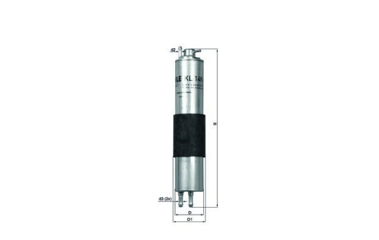 Filtro de combustible KL 149 Mahle, Imagen 2