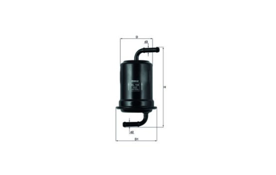 Filtro de combustible KL 159 Mahle, Imagen 2