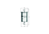 Filtro de combustible KL 165/1 Mahle
