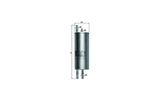 Filtro de combustible KL 167 Mahle, Imagen 2