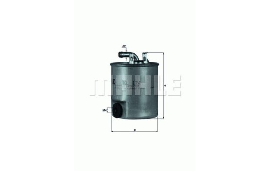Filtro de combustible KL 174 Mahle
