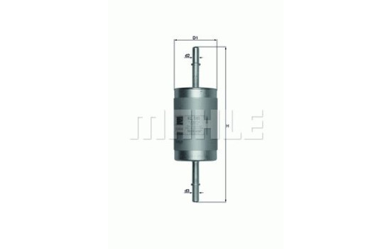 Filtro de combustible KL 181 Mahle, Imagen 5