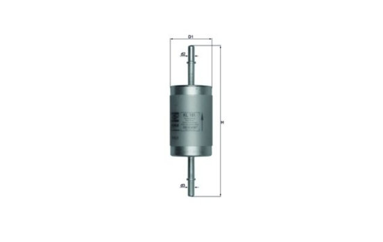 Filtro de combustible KL 181 Mahle, Imagen 6