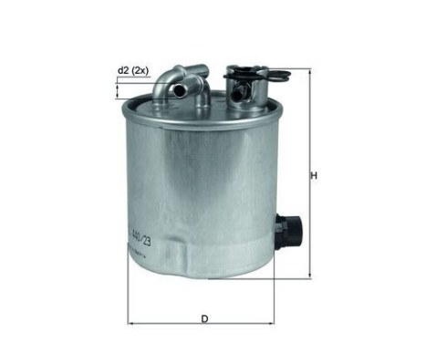 Filtro de combustible KL 440/23 Mahle
