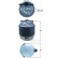 Filtro de combustible KL 440/41 Mahle
