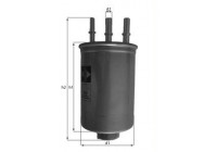 Filtro de combustible KL 446 Mahle