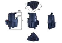 Filtro de combustible KL 469 Mahle