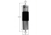 Filtro de combustible KL 477 Mahle