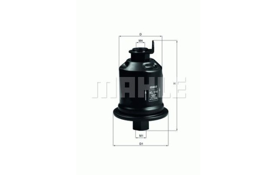 Filtro de combustible KL 514 Mahle