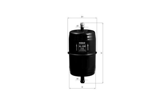 Filtro de combustible KL 558 Mahle, Imagen 2