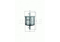 Filtro de combustible KL 61 Mahle