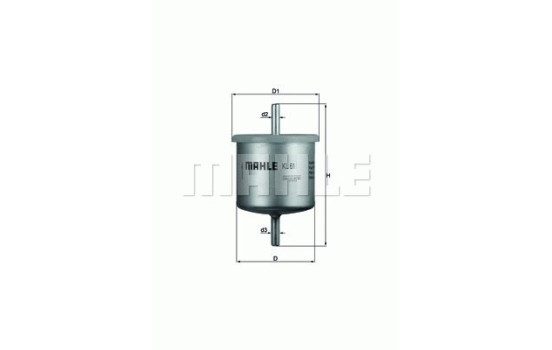 Filtro de combustible KL 61 Mahle