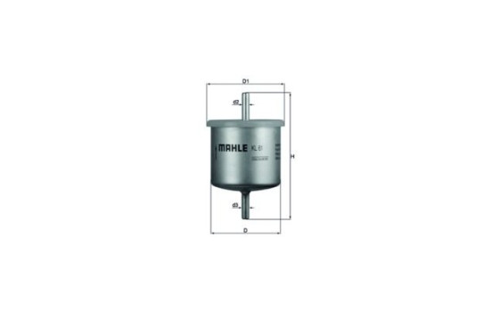 Filtro de combustible KL 61 Mahle, Imagen 2