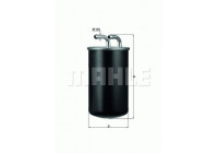 Filtro de combustible KL 737 Mahle