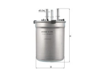 Filtro de combustible KL 838 Mahle