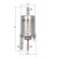 Filtro de combustible KL 871 Mahle