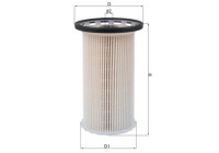 Filtro de combustible KX 386 Mahle