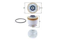 Filtro de combustible KX 586D Mahle