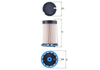Filtro de combustible KX 592 Mahle