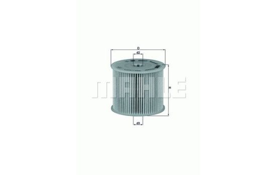 Filtro de combustible KX 85D Mahle