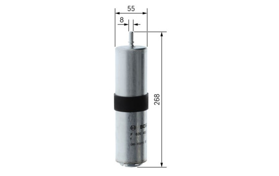 Filtro de combustible N2257 Bosch, Imagen 5