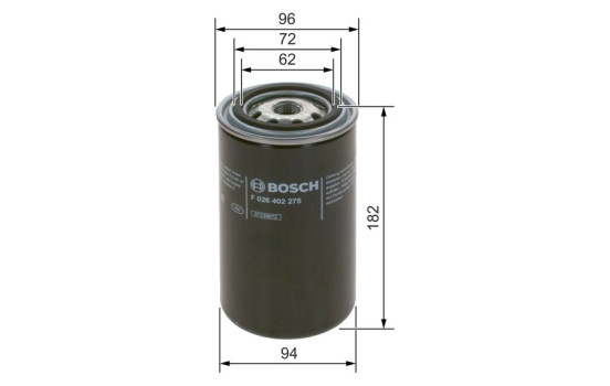 Filtro de combustible N2275 Bosch, Imagen 5
