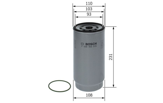 Filtro de combustible N2279 Bosch, Imagen 5