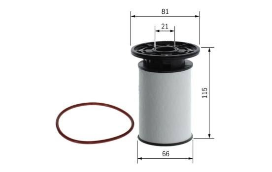 Filtro de combustible N2285 Bosch, Imagen 5