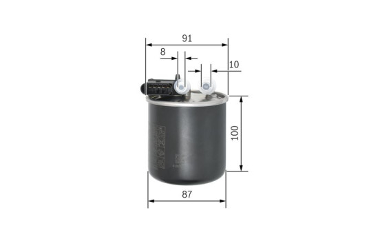 Filtro de combustible N2838 Bosch, Imagen 4